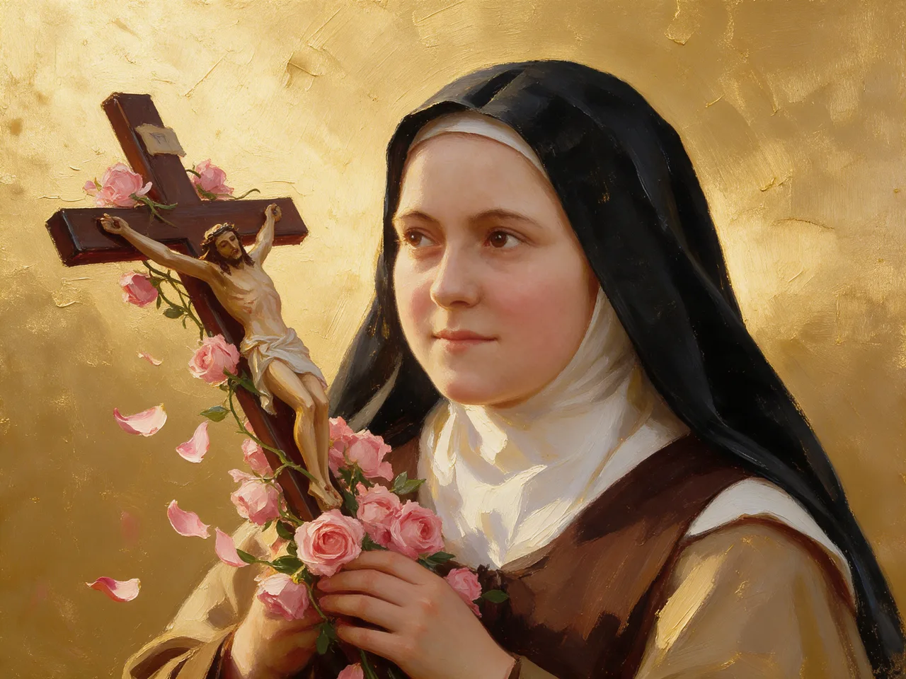 Santa Teresinha do Menino Jesus, pintura
