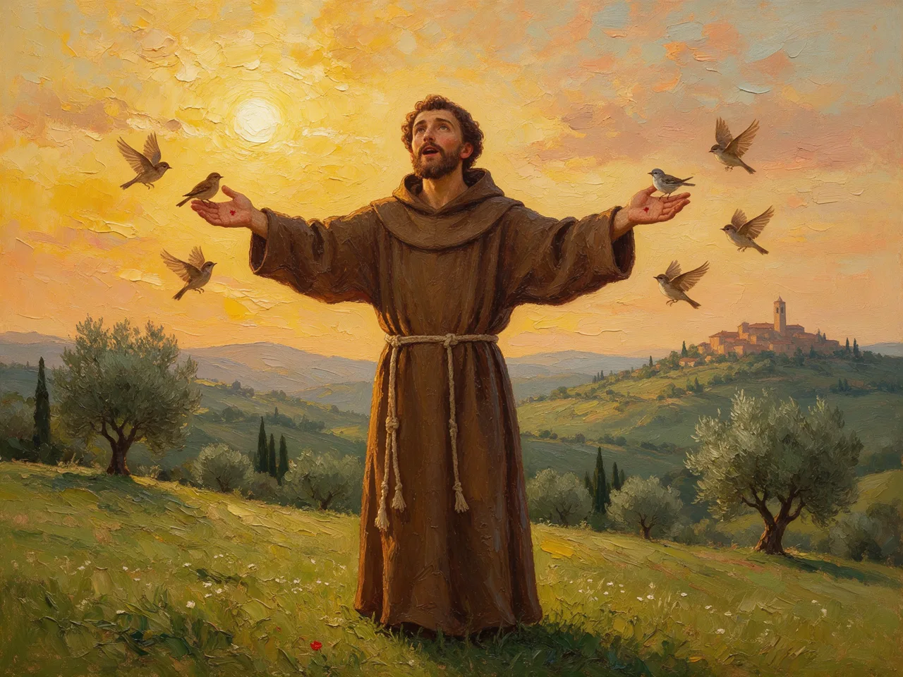 São Francisco de Assis, pintura